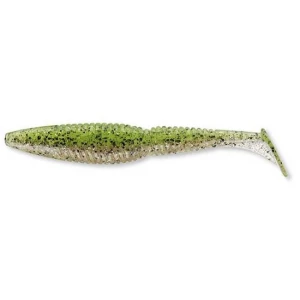 Shad Daiwa D-swim Fat Chartreuse 13cm, 4buc/plic