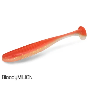 Shad Delphin Zandera Uvs, Bloody Milion, 12cm, 5buc/pac