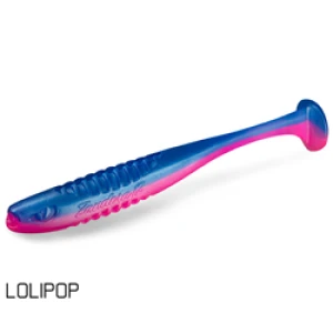 Shad Delphin Zandera Uvs, Lolipop, 10cm, 30buc/pac