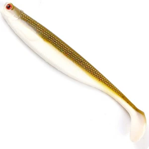 Shad Fast Strike Bionic Soft Pike-zander 10cm, 6g, White Belt, 5buc/pac
