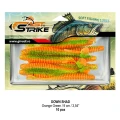Shad FAST STRIKE Down Shad 9cm, Orange Green, 10buc/pac Shad FAST STRIKE Down Shad 9cm, Orange Green, 10buc/pac