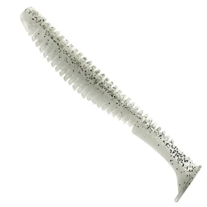 Shad Fast Strike Down Shad 9cm, White Phantom, 10buc/pac