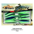 Shad FAST STRIKE Turbo Zander, 10cm, Chartreuse Blue Ice, 10buc/pac Shad FAST STRIKE Turbo Zander, 10cm, Chartreuse Blue Ice, 10buc/pac