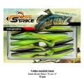 Shad FAST STRIKE Turbo Zander, 10cm, Green Brown Back, 10buc/pac