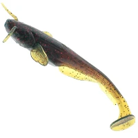Shad Fishup Catfish, 7.5cm, Motor Oil Red, 8buc/pac