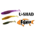 Shad FISHUP U-Shad, 049 Orange Pumpkin Black, 10.1cm, 8buc/pac Shad FISHUP U-Shad, 049 Orange Pumpkin Black, 10.1cm, 8buc/pac
