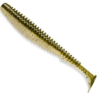 Shad Fishup U-shad, 10.1cm, Green Pumpkin Pearl, 8buc/pac