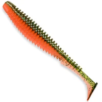 Shad Fishup U-shad, 10.1cm, Watermelon Flo Orange, 8buc/pac