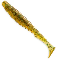 Shad Fishup U-shad, 7cm, Caramel Green & Black, 9buc/pac