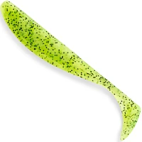 Shad Fishup Wizzle Shad, 5cm, Chartreuse Black, 10buc/pac