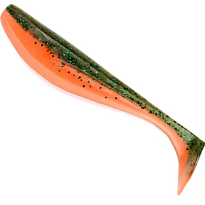 Shad FISHUP Wizzle Shad, 8cm, Watermelon Flo Orange, 8buc/pac