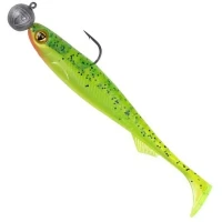 Shad Fox Rage Loaded Slick Shads, 11cm, Lemon Tiger, Jig 3/0-12g, 5buc/pac