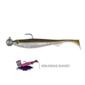 Shad FOX RAGE Loaded Slick Shads, 13cm, Arkansas Shiner, Jig 4/0-15g, 5buc/pac