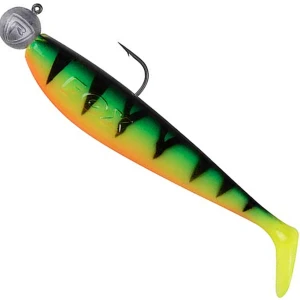 Shad Fox Rage Loaded Zander Pro Shads, 10cm, Firetiger, Jig 4/0-10g, 5buc/pac