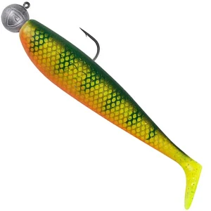 Shad Fox Rage Loaded Zander Pro Shads, 10cm, Natural Perch, Jig 4/0-10g, 5buc/pac