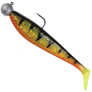 Shad Fox Rage Loaded Zander Pro Shads, 10cm, Perch, Jig 4/0-10g, 5buc/pac