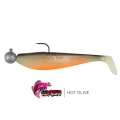 Shad FOX RAGE Loaded Zander Pro Shads, 12cm, Hot Olive, Jig 4/0-50g, 5buc/pac