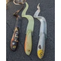 Shad FOX RAGE Slick EEL, Hot Olive, 42cm, 1buc/plic
