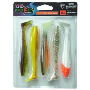 Shad Fox Rage Spikey Ultra Uv Mixed Colours 9cm 5buc/plic