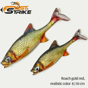 Shad Fast Strike Roach, Rgr Roach Gold Red, 10cm, 9g