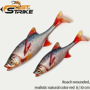 Shad Fast Strike Roach, Rwr Roach Wounded Realistic, 8cm, 5g