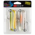 Shad Fox Rage Spikey Mixed UV colour pack LOADED, 9cm, 12g, 3/0 head, 4 buc Shad Fox Rage Spikey Mixed UV colour pack LOADED, 9cm, 12g, 3/0 head, 4 buc