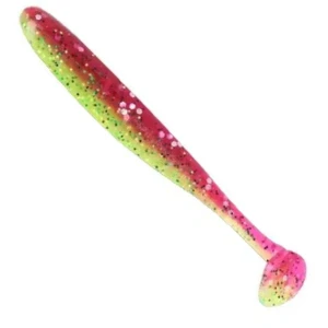 Shad Golden Catch Zeox Shemi Shad, Ultra Violet Acid Green, 5g, 9.5cm, 6buc/pac