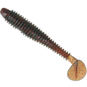 Shad Golden Catch Zeox Trigger Fat Tail, Motor Oil, 4.5cm, 10buc/pac