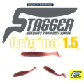 Shad Hide Up Stagger Original 1.5" Salt, S-07 Luminos White UV, 4cm, 8buc/pac