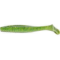 Shad Hide Up Stagger Original 2", 111 Chart Green Gold Flake, 5.9cm, 8buc/pac