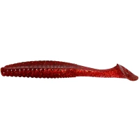 Shad Hide Up Stagger Original Salt 4", S-07 Red Gold Red Flake, 10.2cm, 10g, 8buc/pac