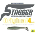 Shad Hide Up Stagger Original Salt 4", SN-14 UV Akakin, 10.2cm, 10g, 8buc/pac
