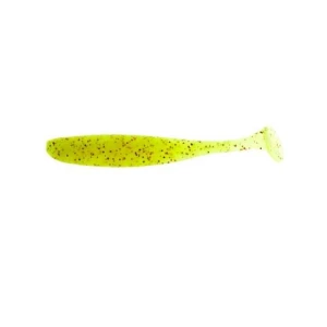 Shad Keitech Easy Shiner Chartreuse Red Flake Pal01 10cm 7buc/plic