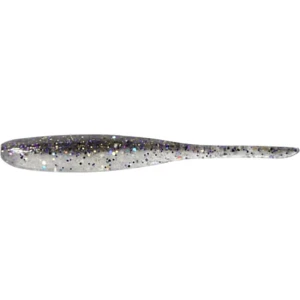 Shad Keitech Shad Impact, Smoke Shiner 39, 7.5cm, 10buc/pac