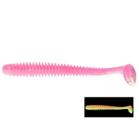 Shad Keitech Swing Impact Pink Glow 47 8.9cm, 8buc/plic
