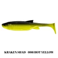 Shad LIBRA LURES Kraken Shad, 10cm, 7.5g, Hot Yellow, 6buc/pac Shad LIBRA LURES Kraken Shad, 10cm, 7.5g, Hot Yellow, 6buc/pac