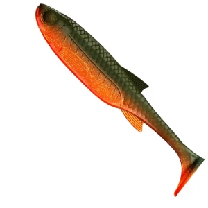 Shad LIBRA LURES Kraken Shad, 12.5cm, 15g, Angry Carrot, 4buc/pac Shad LIBRA LURES Kraken Shad, 12.5cm, 15g, Angry Carrot, 4buc/pac