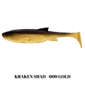 Shad LIBRA LURES Kraken Shad, 12.5cm, 15g, Gold, 4buc/pac Shad LIBRA LURES Kraken Shad, 12.5cm, 15g, Gold, 4buc/pac