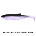 Shad LIBRA LURES Kraken Shad, 12.5cm, 15g, Violet Shine, 4buc/pac