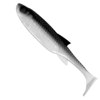 Shad LIBRA LURES Kraken Shad, 12.5cm, 15g, White, 4buc/pac Shad LIBRA LURES Kraken Shad, 12.5cm, 15g, White, 4buc/pac
