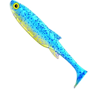 Shad Libra Lures Kraken Shad, 20.5cm, 60g, Lime Chartreuse Blue, 1buc/pac