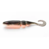 Shad Lake Fork Sickle Tail Baby Shad 5.6cm inch.Black Pink 15buc/plic Shad Lake Fork Sickle Tail Baby Shad 5.6cm inch.Black Pink 15buc/plic