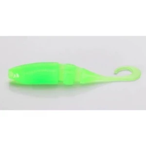 Shad Lake Fork Sickle Tail Baby Shad 5.6cm Inch.chart Glow 15buc/plic