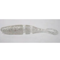 Shad Lake Fork Sickle Tail Baby Shad 5.6cm inch.Crystal Ice 15buc/plic Shad Lake Fork Sickle Tail Baby Shad 5.6cm inch.Crystal Ice 15buc/plic