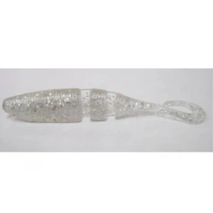 Shad Lake Fork Sickle Tail Baby Shad 5.6cm Inch.crystal Ice 15buc/plic
