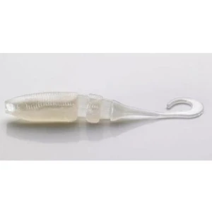 Shad Lake Fork Sickle Tail Baby Shad 5.6cm Inch.pearl 15buc/plic
