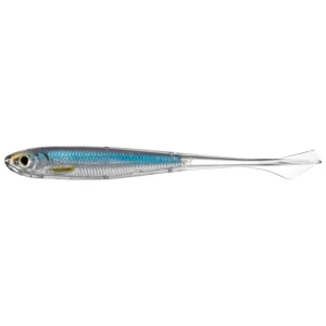 Shad Live Target Ghost Tail Minnow Dropshot, Silver / Blue, 11.5cm, 4buc/pac Shad Live Target Ghost Tail Minnow Dropshot, Silver / Blue, 11.5cm, 4buc/pac