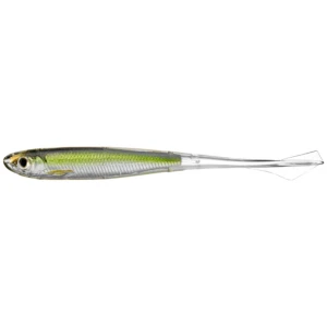 Shad Live Target Ghost Tail Minnow Dropshot, Silver / Green, 11.5cm, 4buc/pac Shad Live Target Ghost Tail Minnow Dropshot, Silver / Green, 11.5cm, 4buc/pac