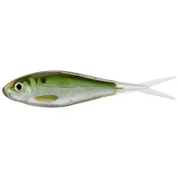 Shad Live Target Skip Shad Soft Jerkbait, Silver / Green, 9cm, 4buc/pac Shad Live Target Skip Shad Soft Jerkbait, Silver / Green, 9cm, 4buc/pac