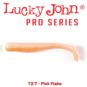 Shad Lucky John Long John Pro Series Pink Flake 10.5cm 6buc/plic